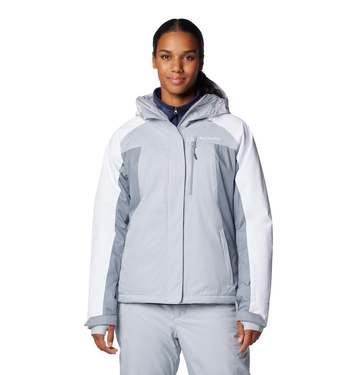 Campera Snowy Summit Ins Jkt Omni-Heat Gris