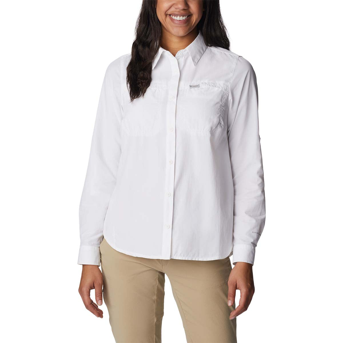 Camisa Manga Larga Silver Ridge 3.0 Ls Omni-Shade Blanco