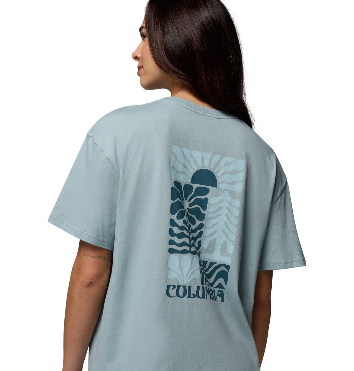 Remera Rolling Bend Graphic  Azul