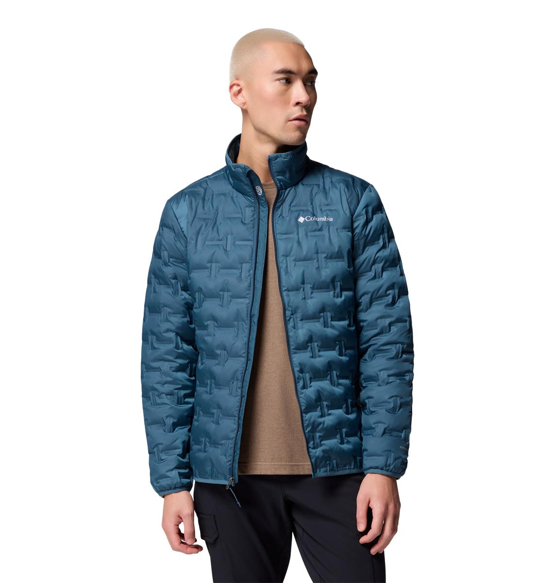 Campera Delta Ridge Ii Down Heat Seal Azul