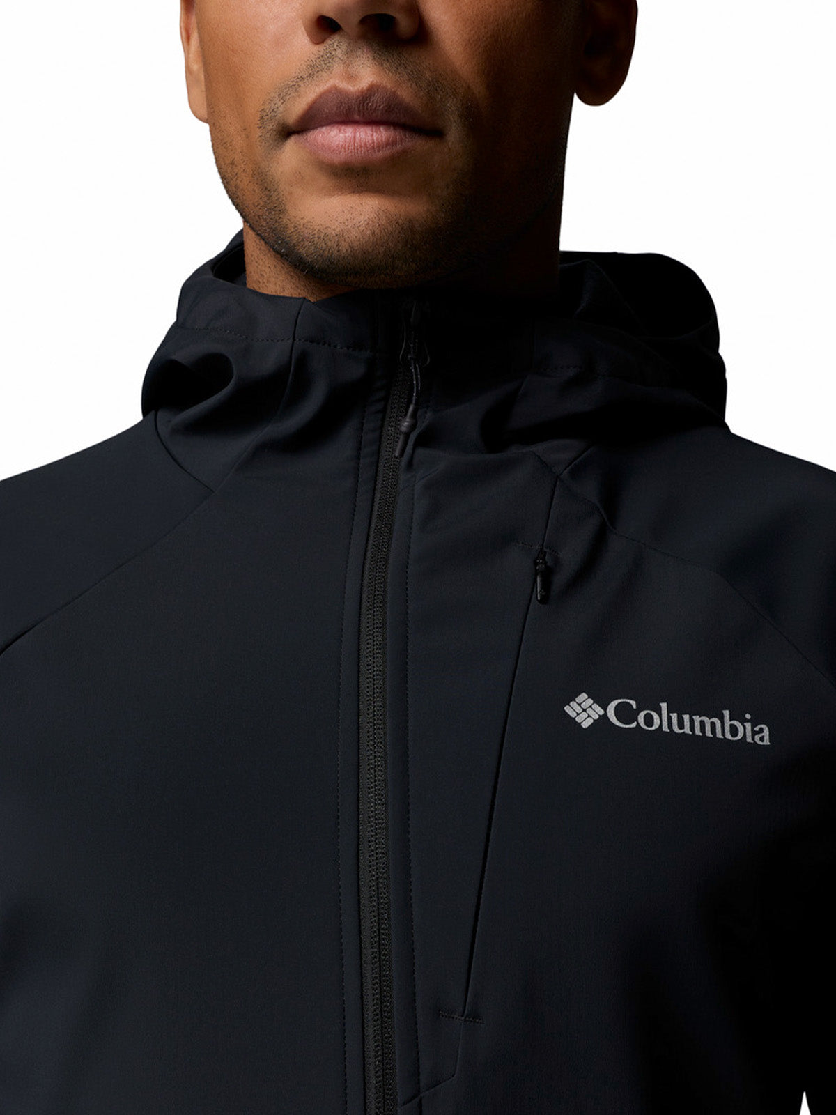 Cortaviento Trailborne Softshell Omni-Shield Negro