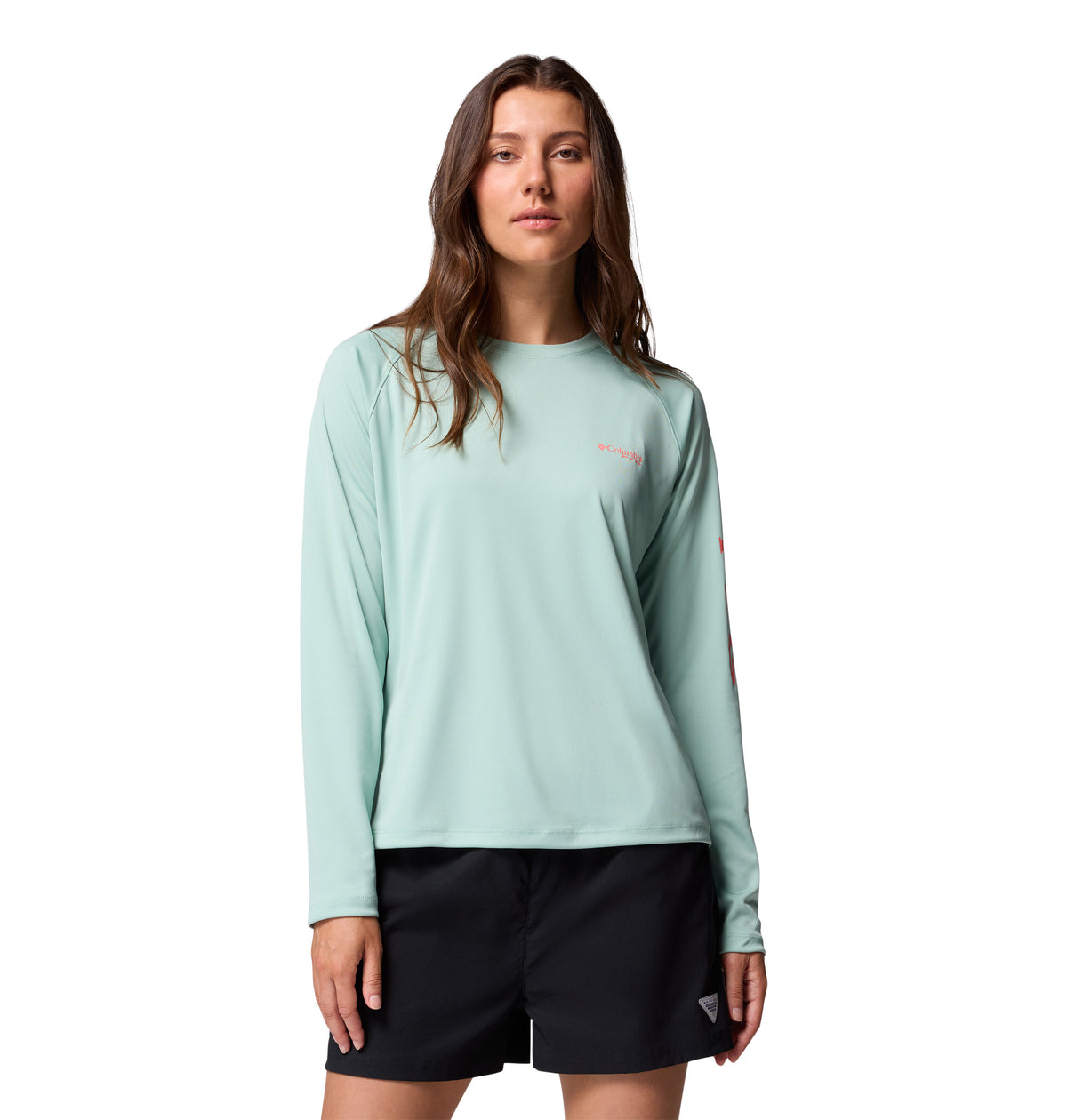 Remera Manga Larga Tidal Tee Ii Long Sl Omni-Wick Verde