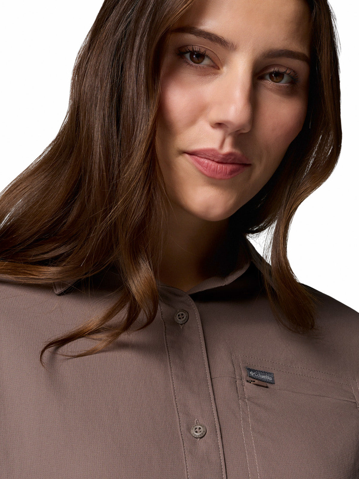 Remera Silver Ridge Utility Omni-Shade Negro