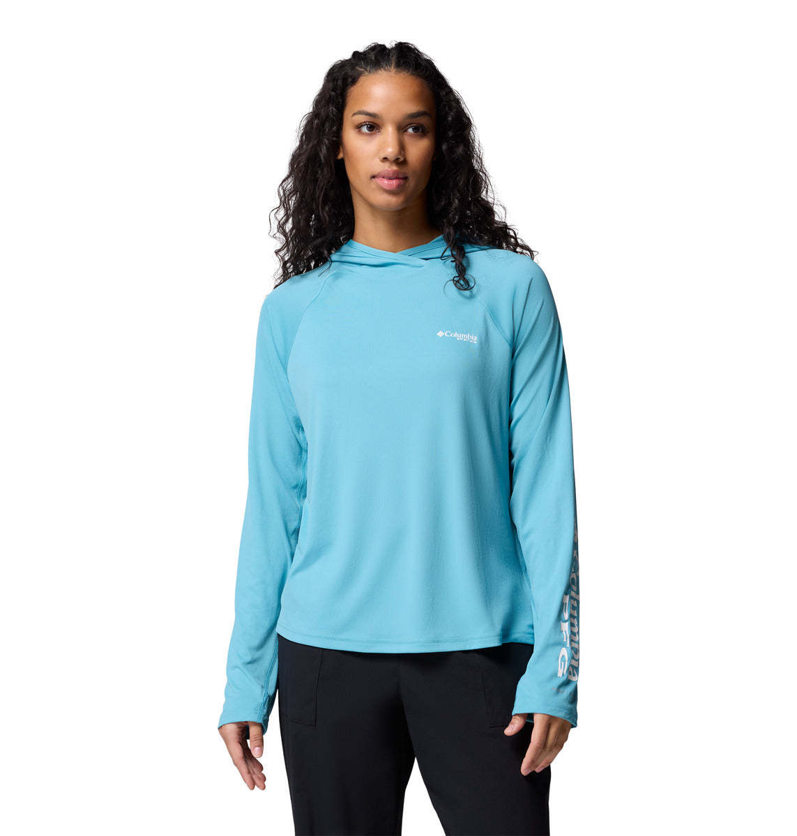 Remera Tidal Tee Ii Hoodie Omni-Wick Azul