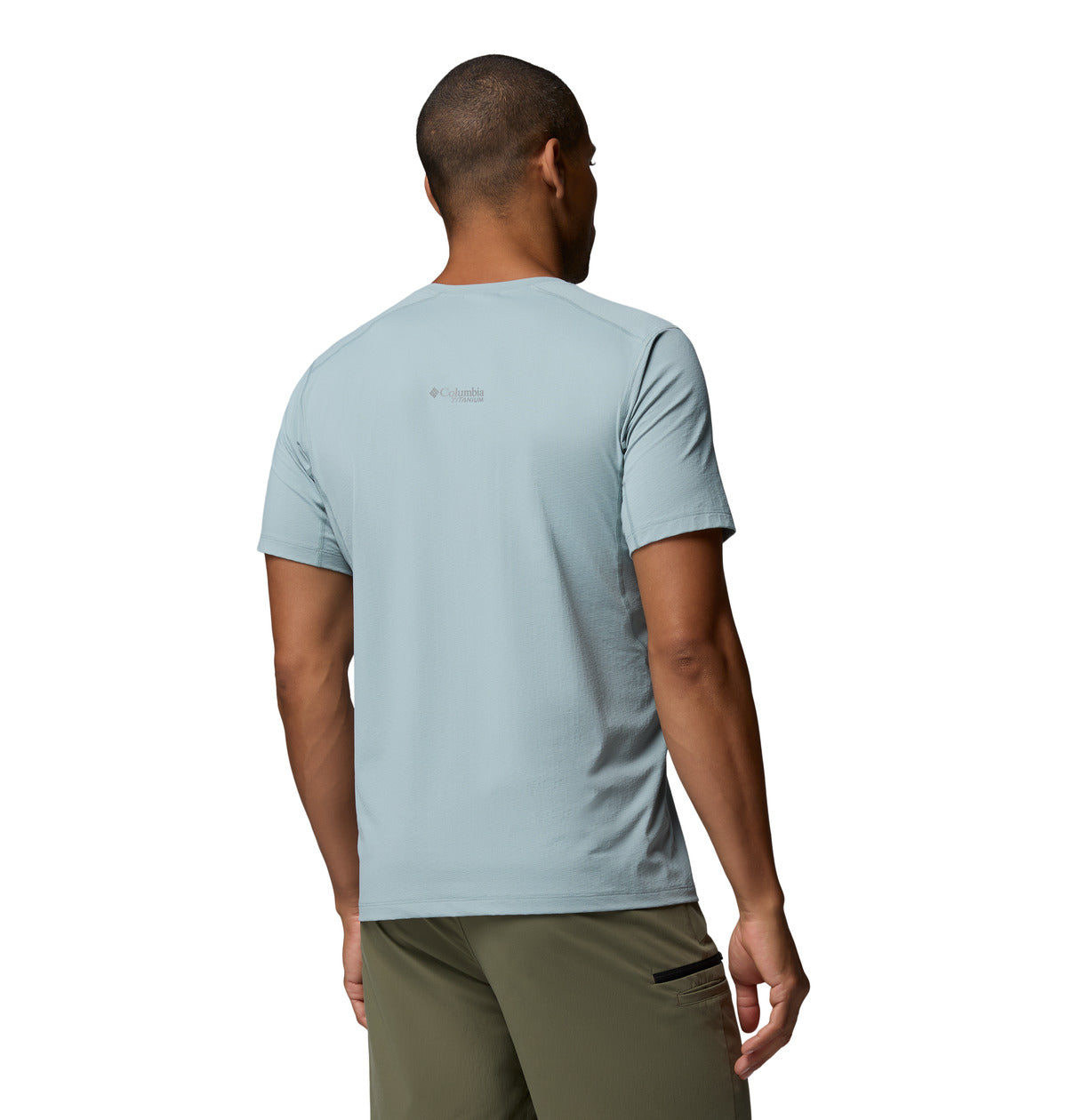Remera Diamond Peak Short Omni-Freeze Azul