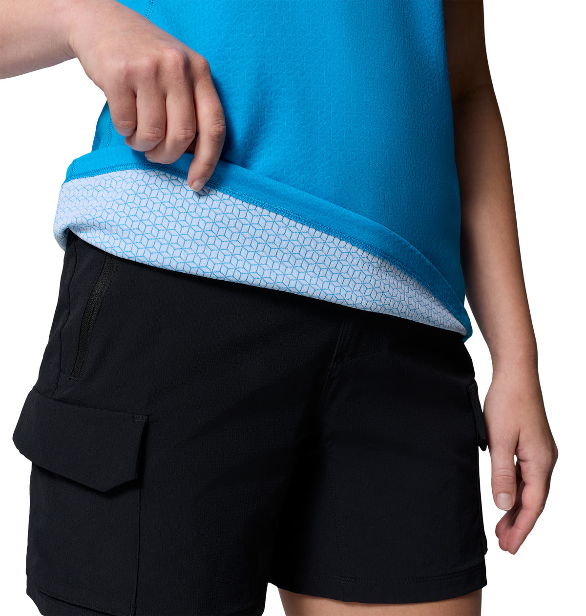 Remera Driventure Short Omni-Shade Azul
