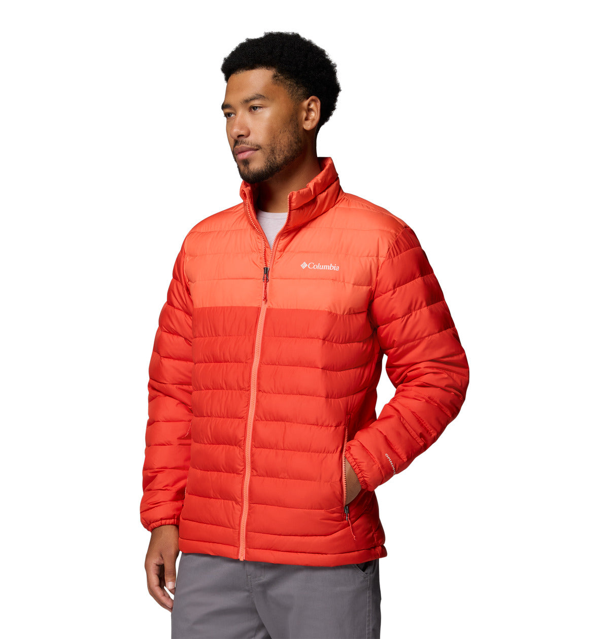 Campera Powder Lite Ii Jacke Omni-Heat Rojo