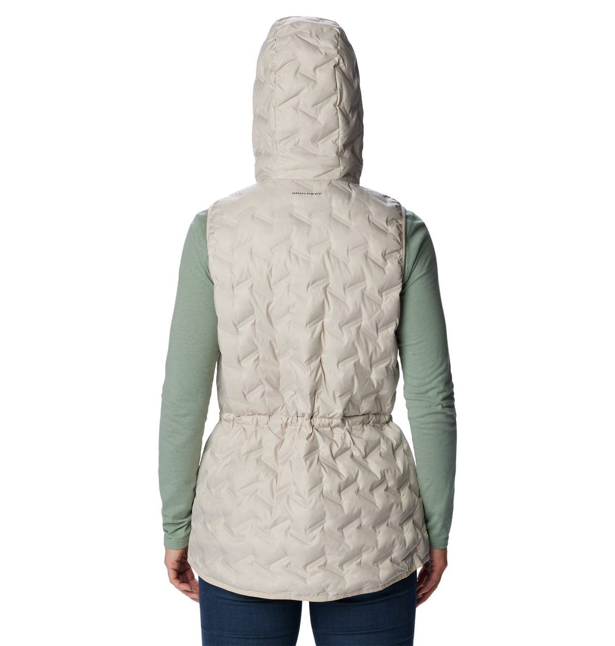 Chaleco Delta Ridge Ii Down Omni-Shield Gris