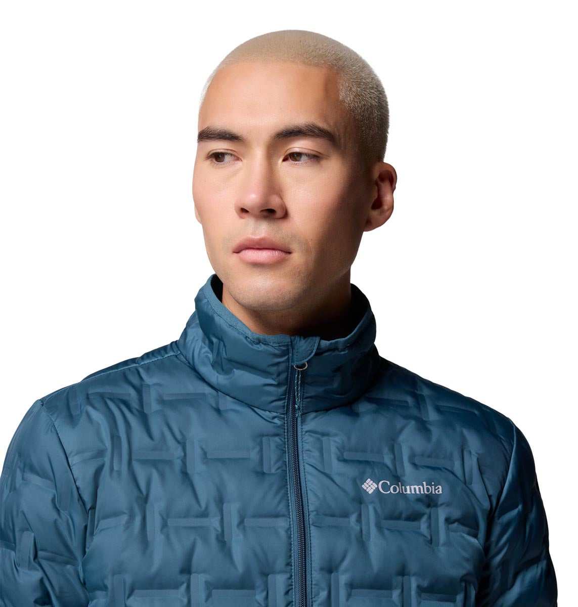 Campera Delta Ridge Ii Down Heat Seal Azul