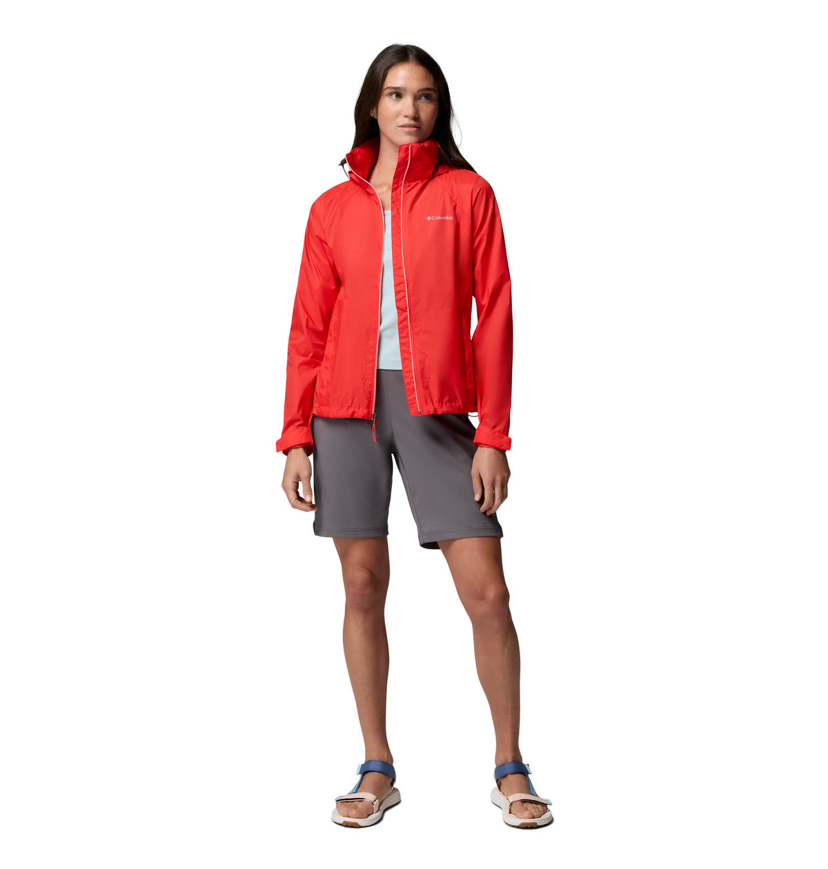 Cortaviento Switchback Iv Jacket Omni-Shield Rojo