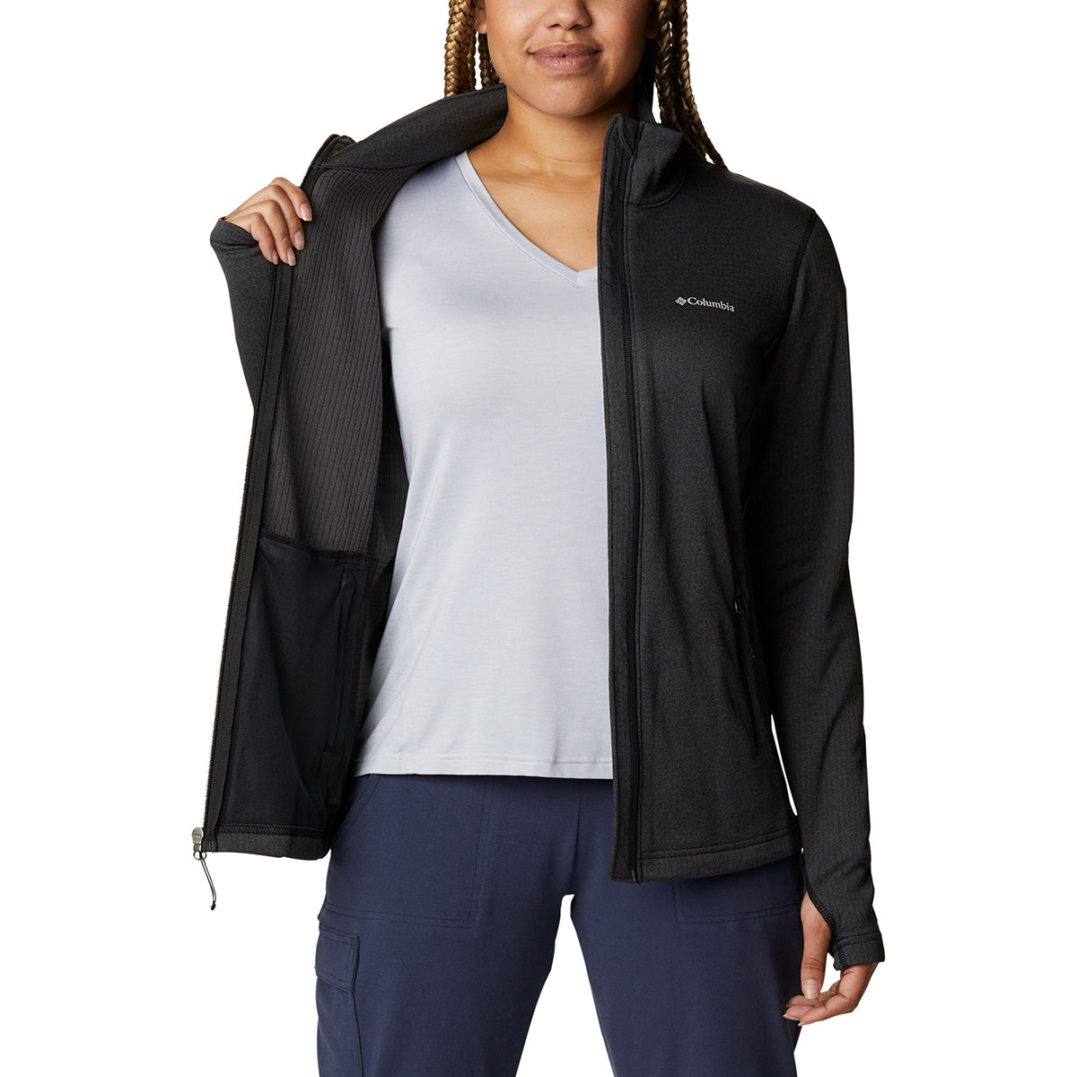 Polar W Park View Grid Fle Omni-Wick Negro