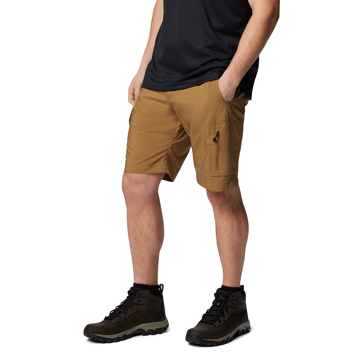 Pantalón Silver Rdg Cargo Sho Omni-Shade Marrón