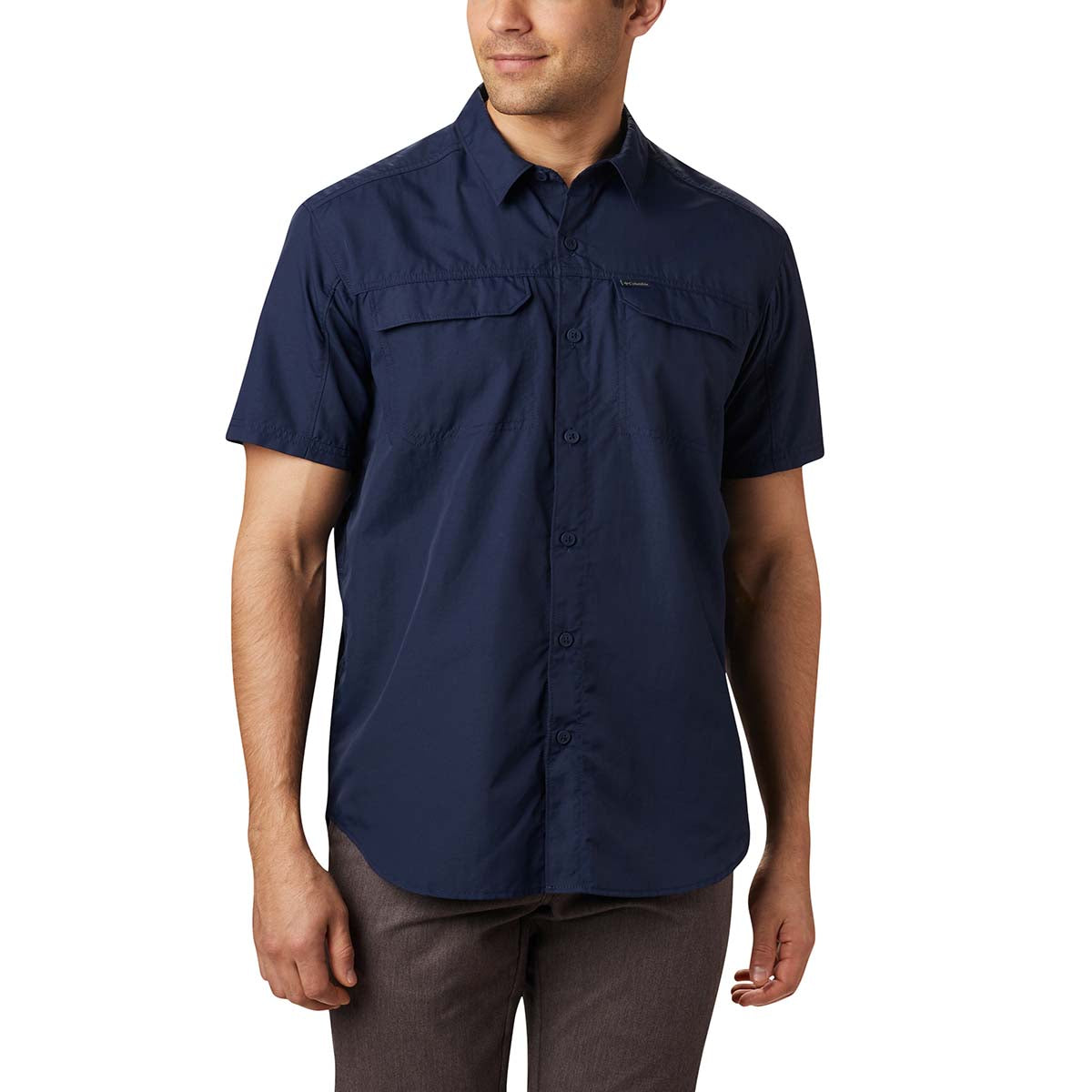 Camisa Manga Corta Silver Ridge 2.0 Omni-Shade Azul Marino
