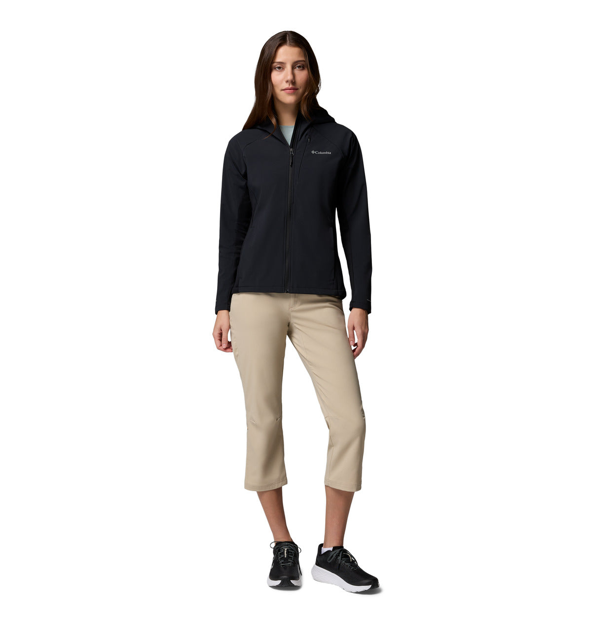 Cortaviento Trailborne Softshell Omni-Shield Negro
