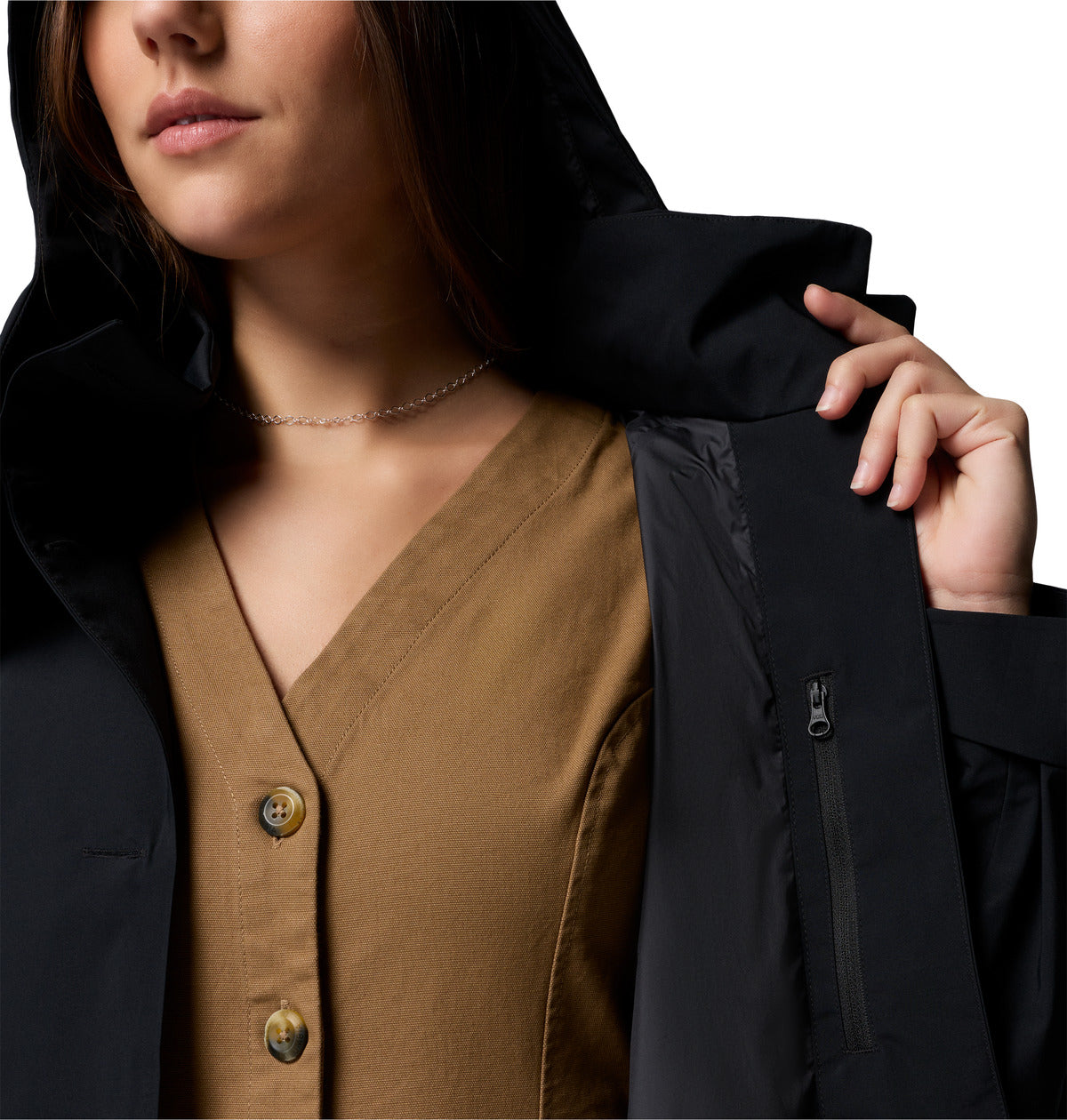 Impermeable Amaze Trench Rain Negro