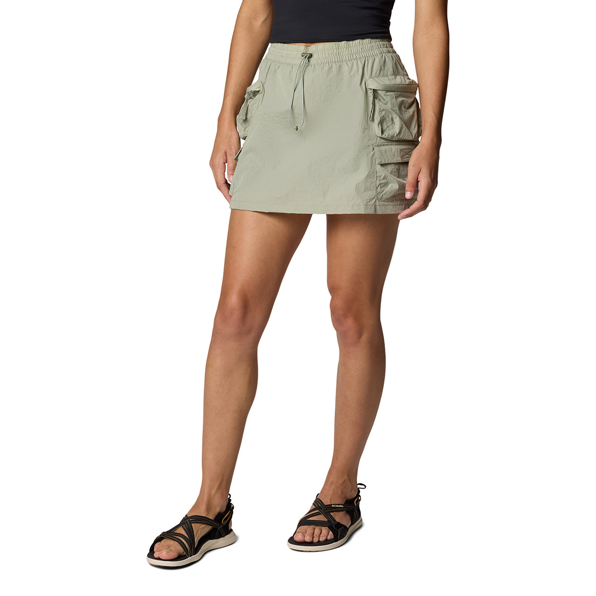 Falda Elevated View Skort Omni-Shield Verde