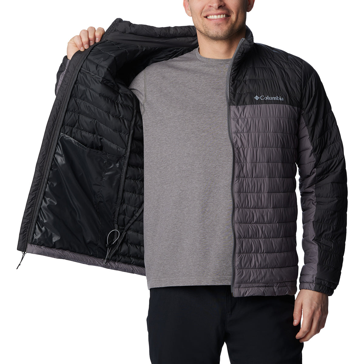 Campera Silver Falls Jacket Trail Gris