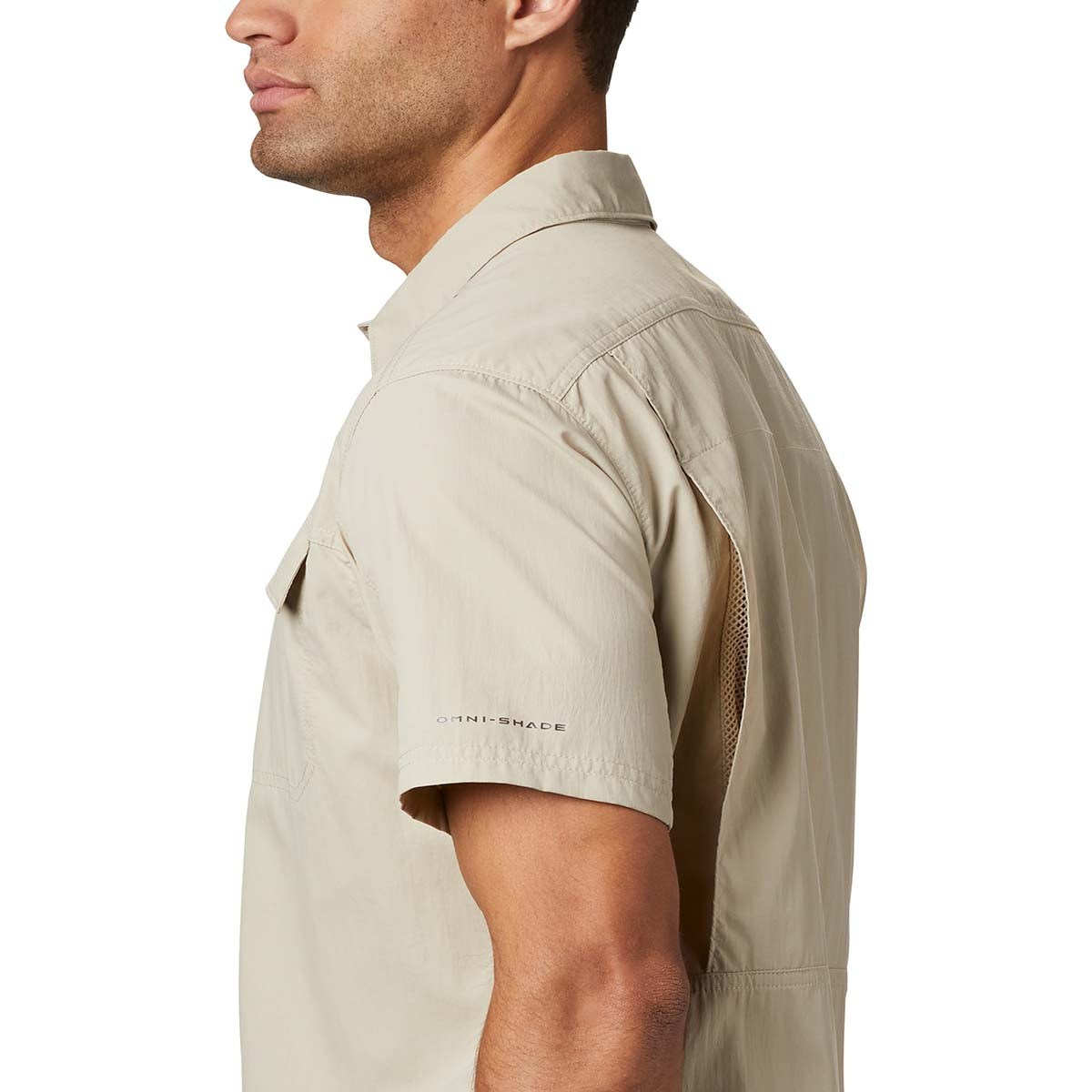 Camisa Manga Corta Silver Ridge 2.0 Omni-Shade Beige