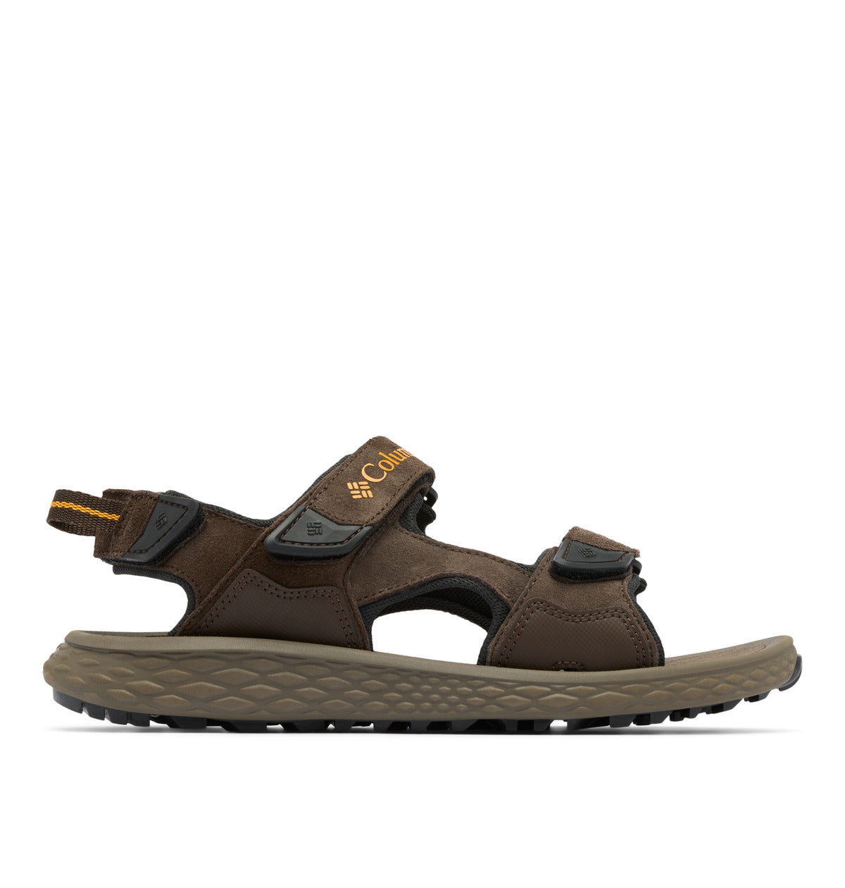 Sandalia Hombre Konos hiker 3-strap Marrón