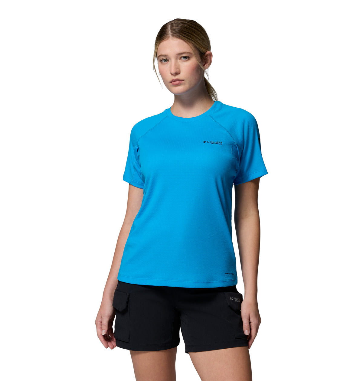 Remera Driventure Short Omni-Shade Azul