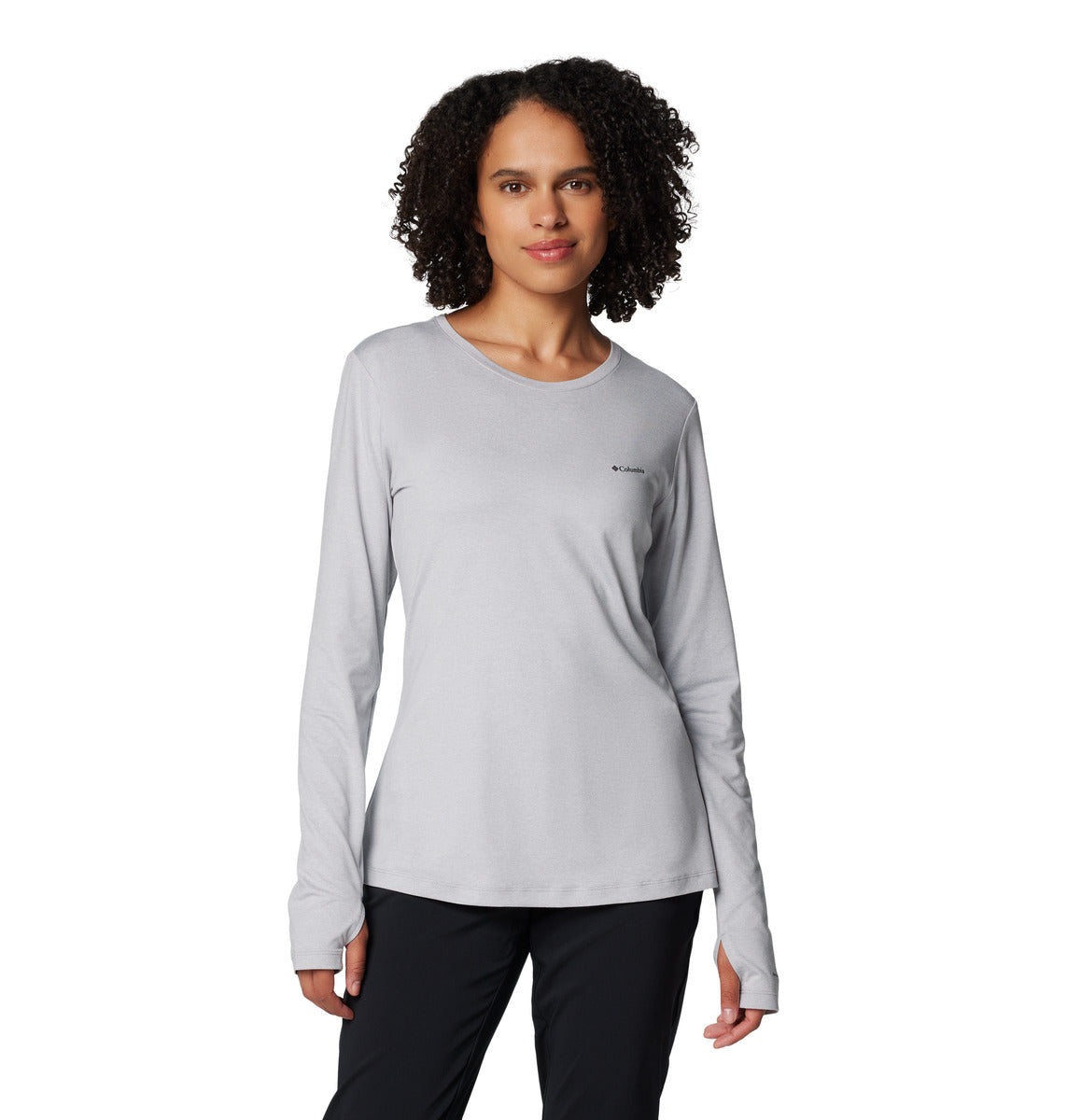 Remera Manga Larga Sloan Ridge Ls Shirt Omni-Wick Gris