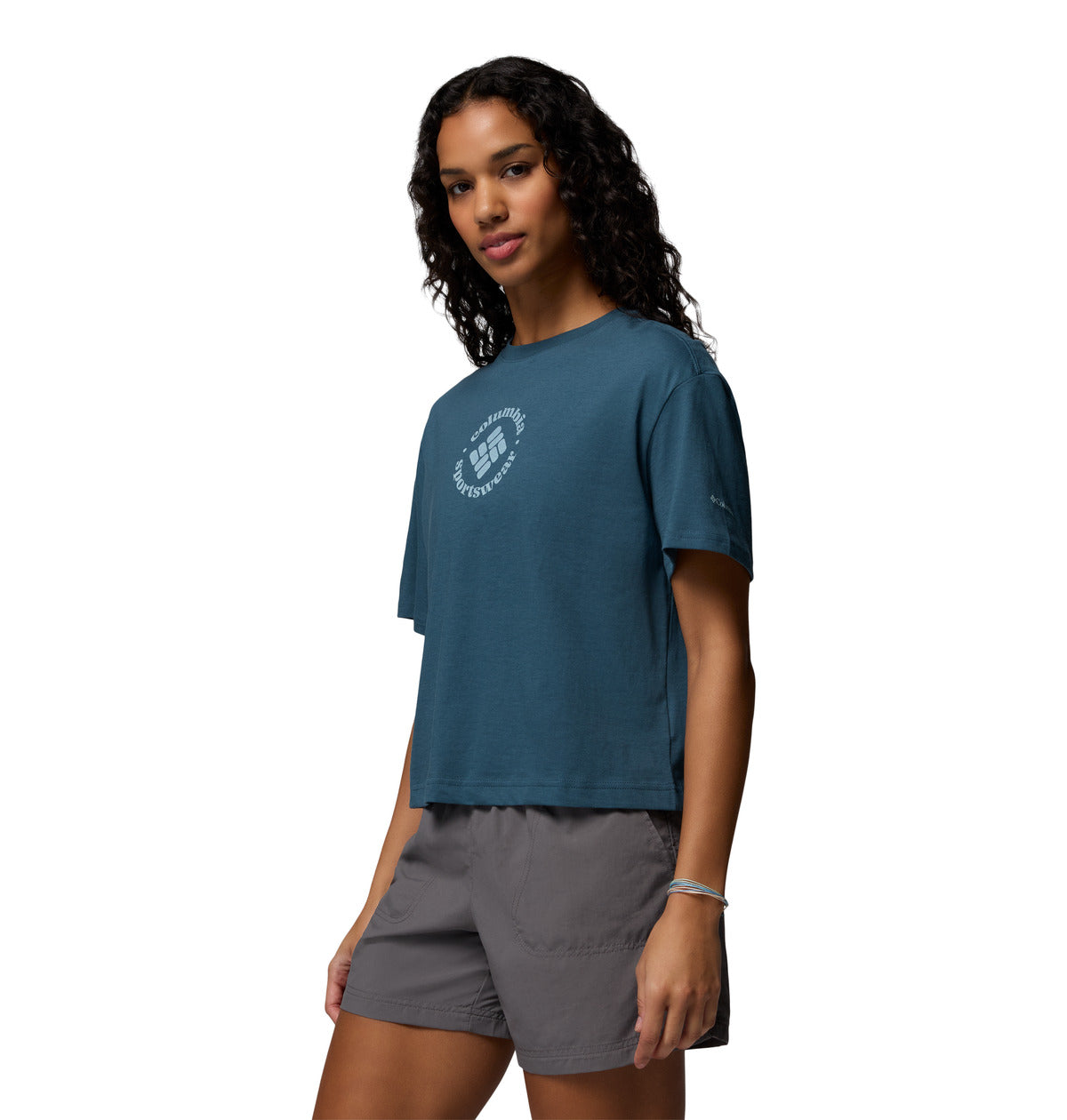 Remera Rolling Bend Graphic  Azul