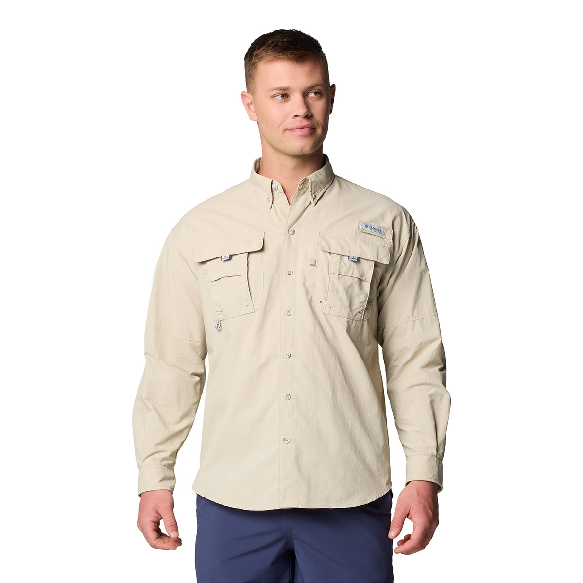 Camisa Manga Larga Bahama Ii L/S Shirt Omni-Shade Beige