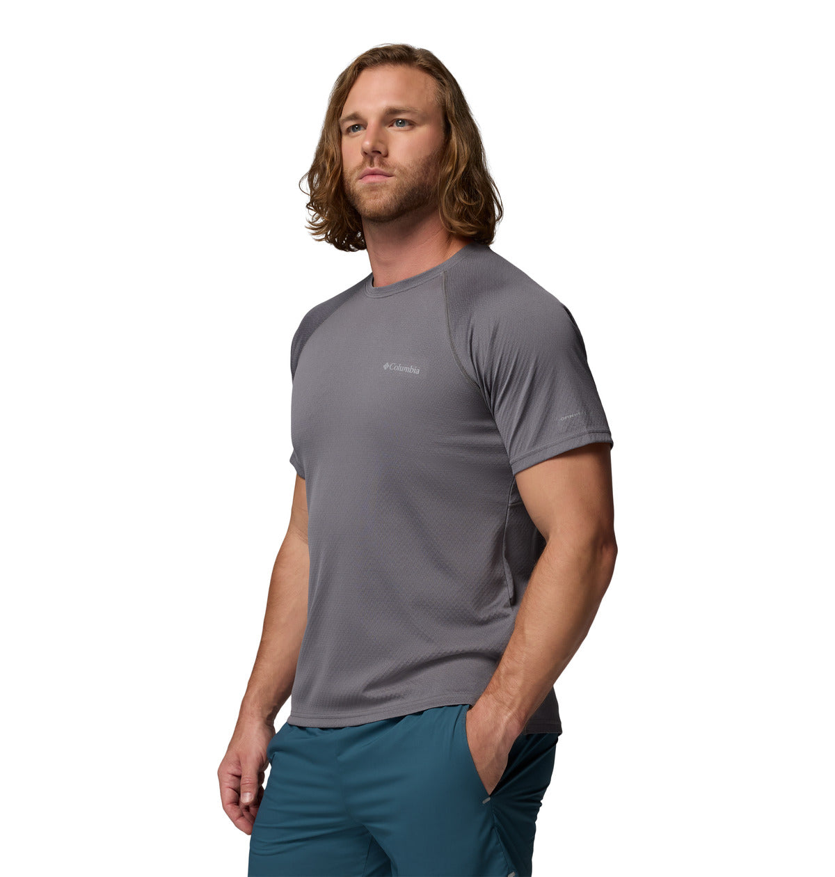 Remera Alpine Chill Pro Ss Omni-Freeze Gris