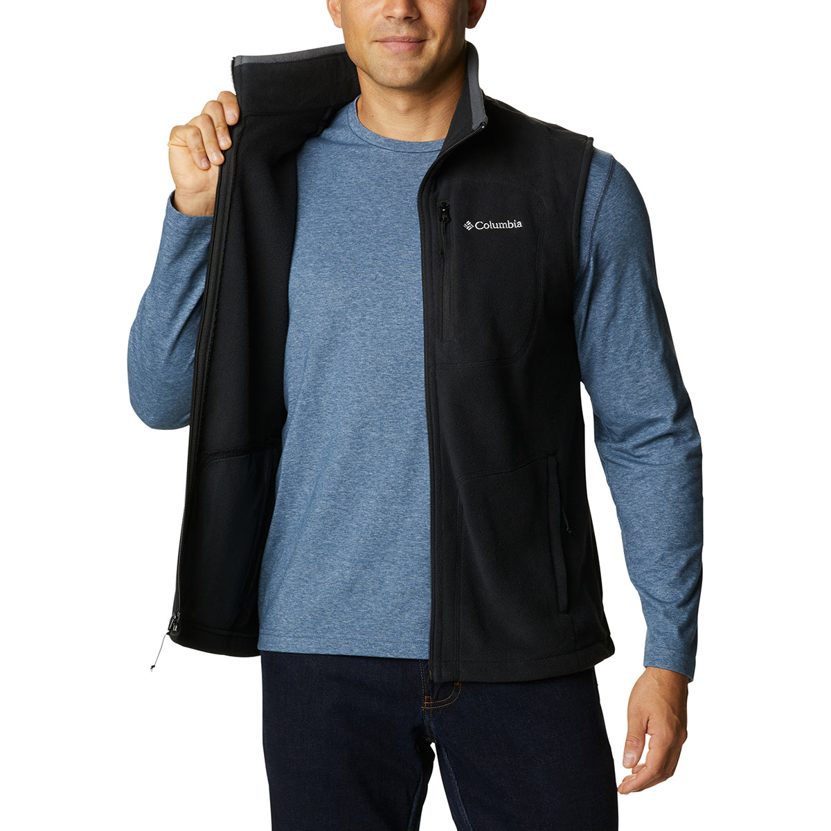 Chaleco Fast Trek Flc Vst  Negro