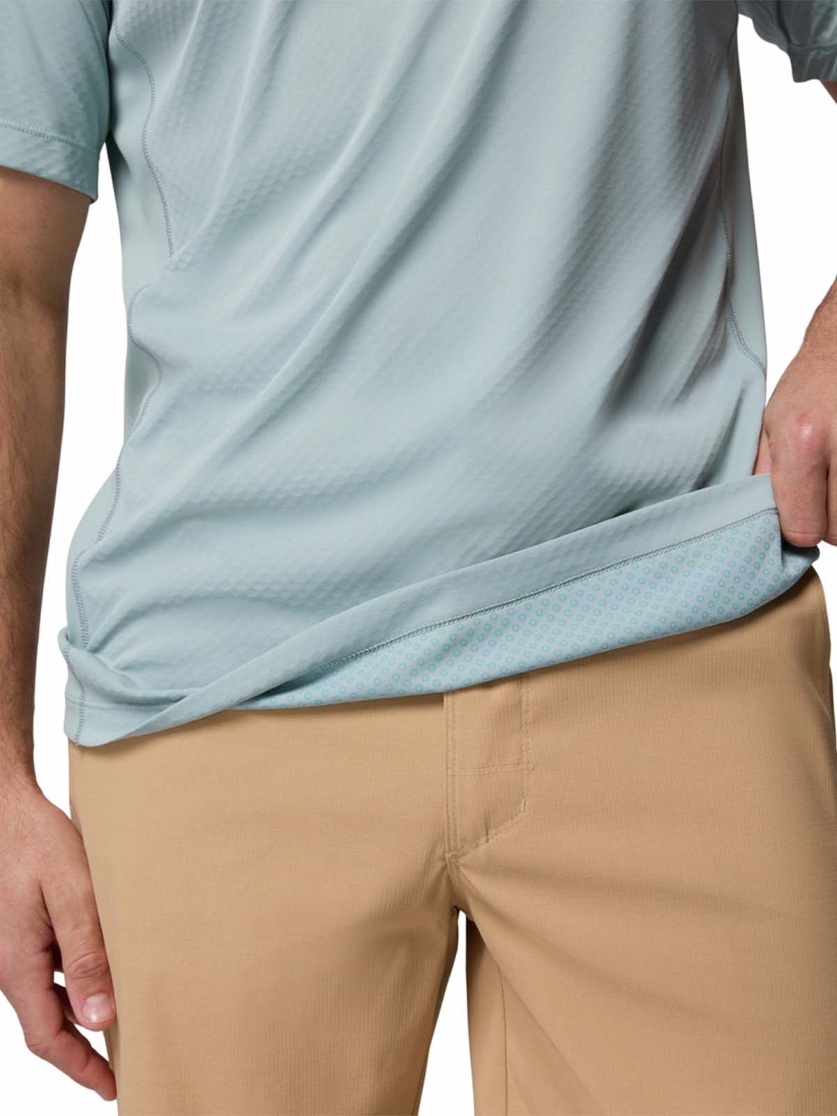 Remera Zero Rules Light Ss Omni-Shade Azul