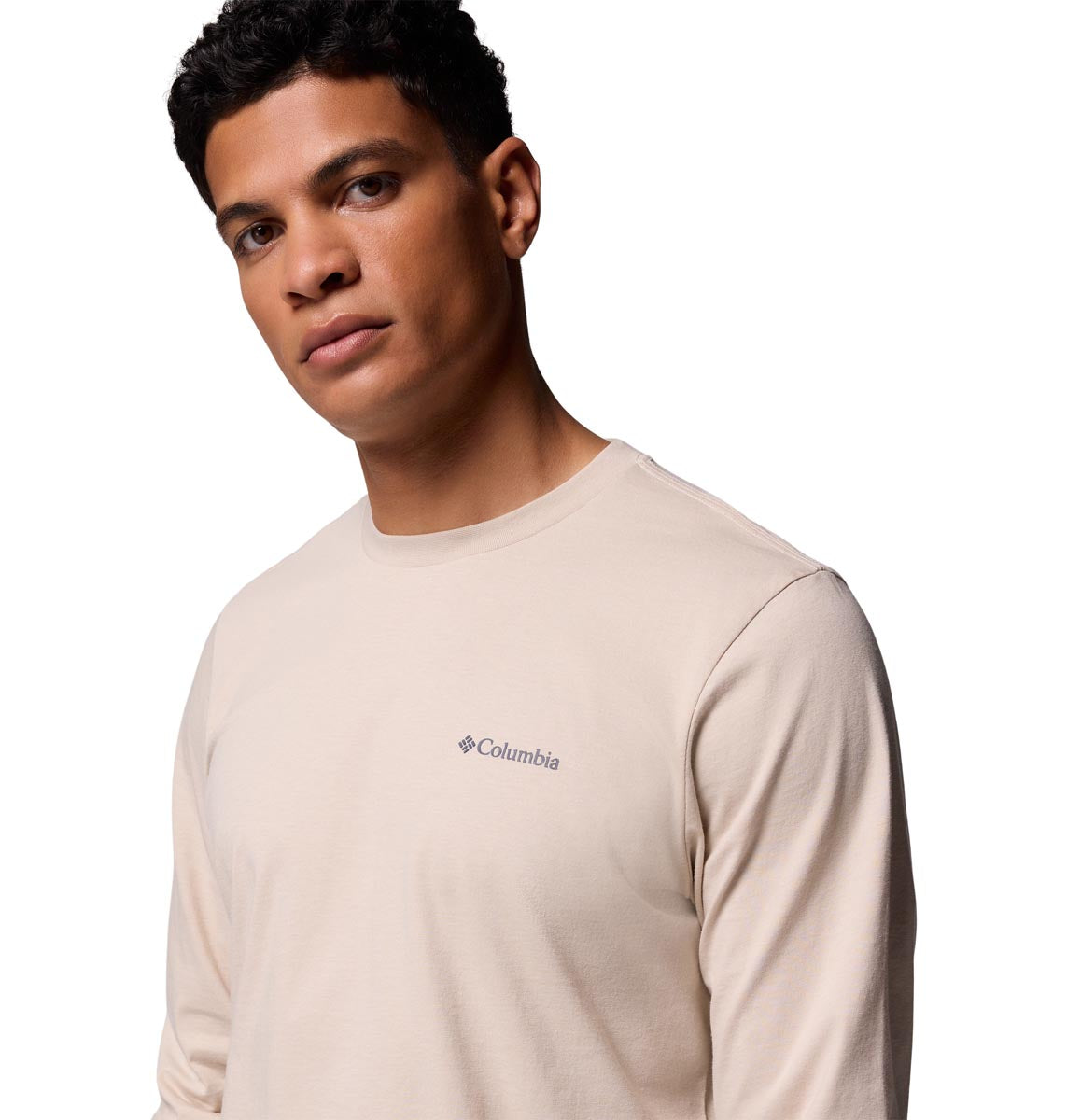 Remera Manga Larga Csc Seasonal Logo Ls  Gris