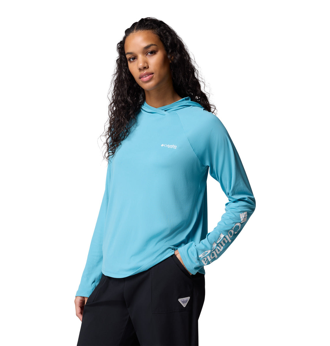 Remera Tidal Tee Ii Hoodie Omni-Wick Azul