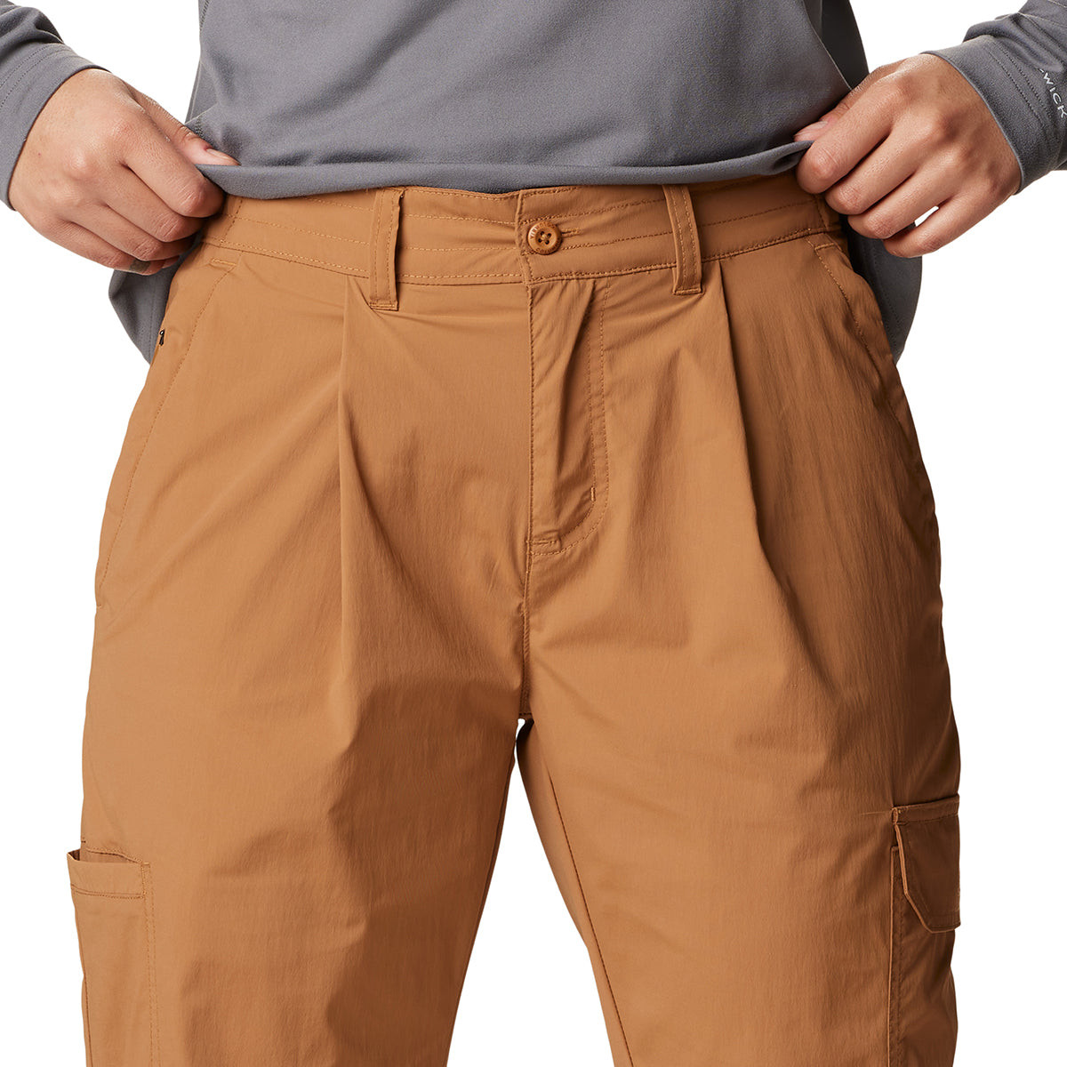 Pantalón Boundless Trek Pleat Trail Marrón