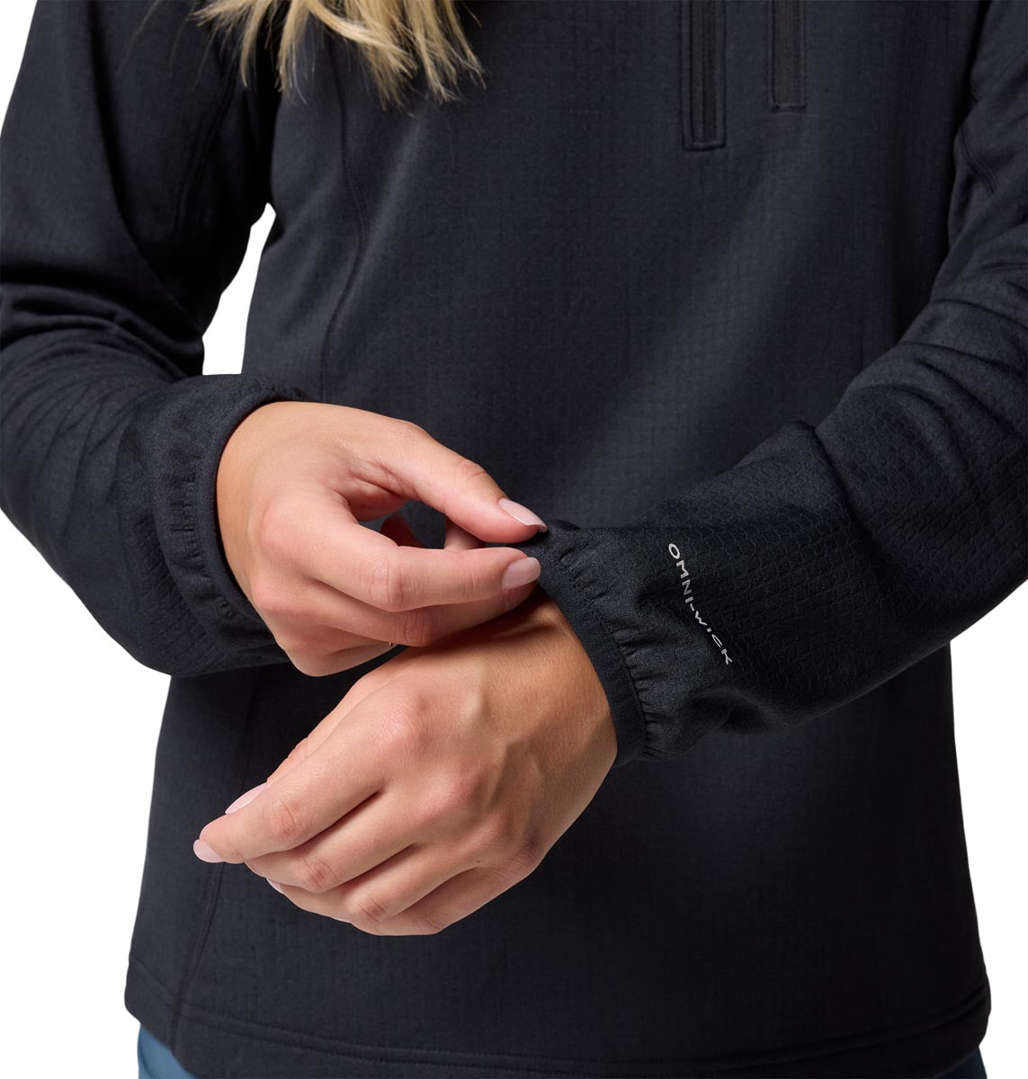 Polar Essential Hike Grid Omni-Wick Negro