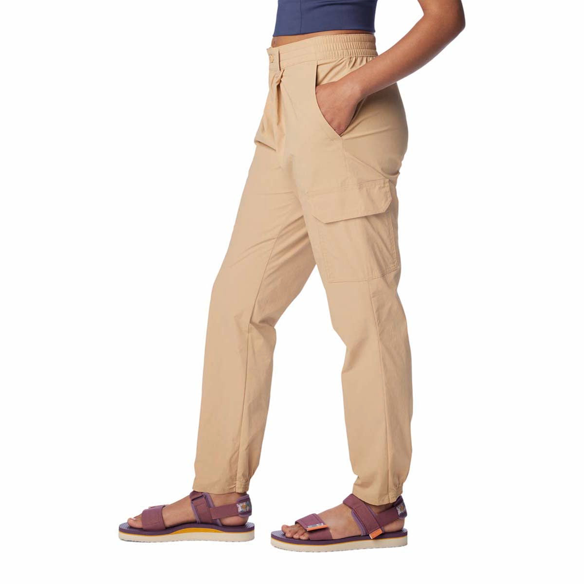 Pantalón Boundless Trek Pleat Trail Beige