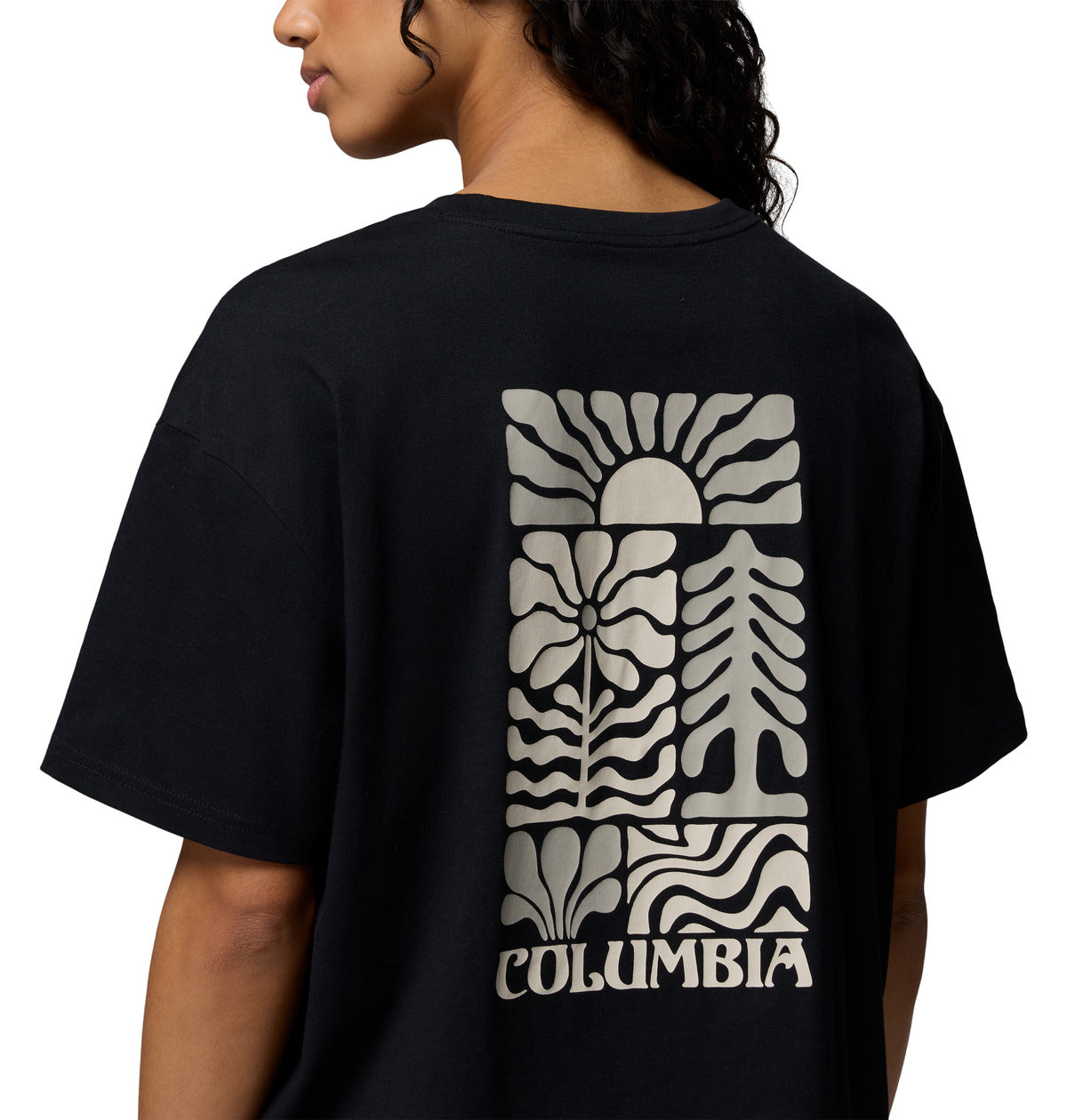 Remera Rolling Bend Graphic  Negro