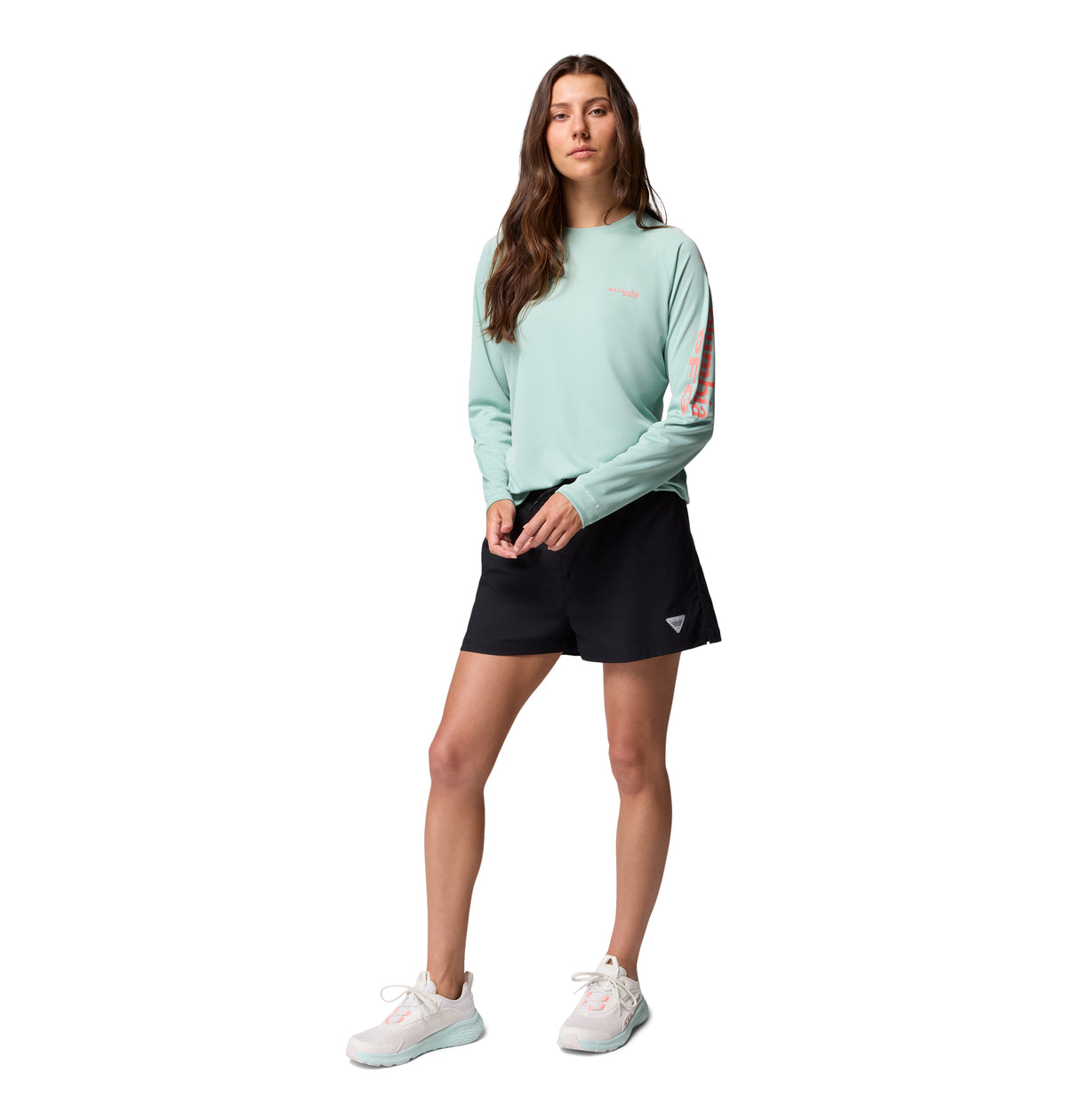 Remera Manga Larga Tidal Tee Ii Long Sl Omni-Wick Verde