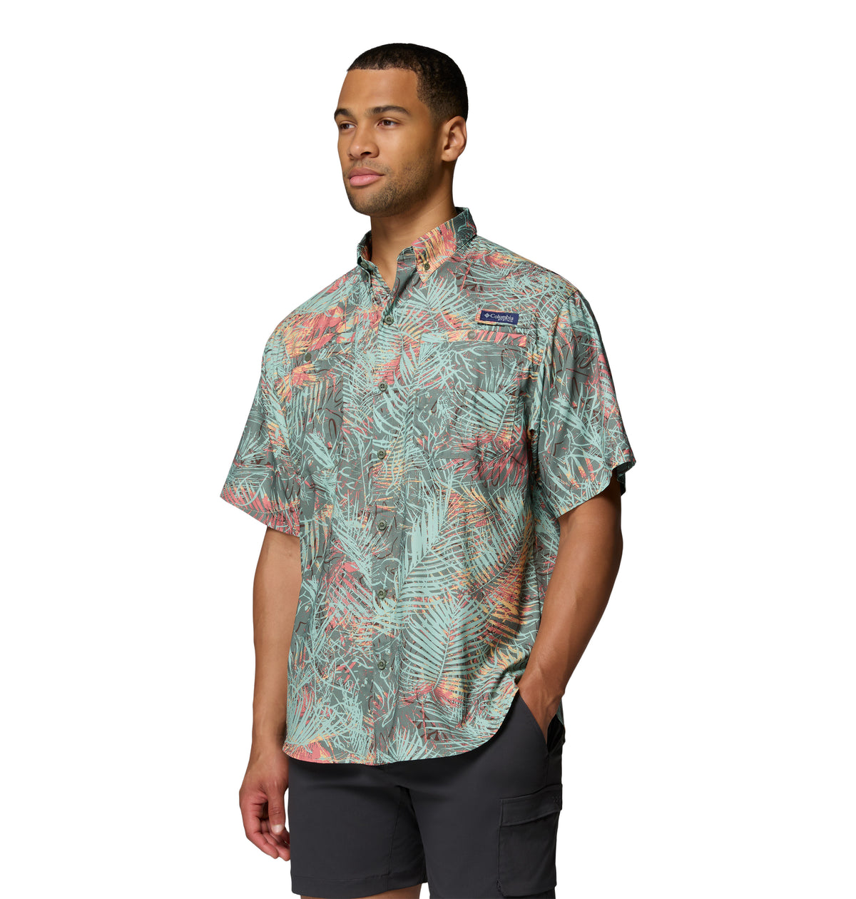 Camisa Super Tamiami Ss Shi Omni-Shade Multicolor