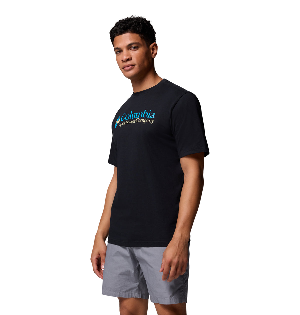 Remera Csc Basic Logo S/S  Negro