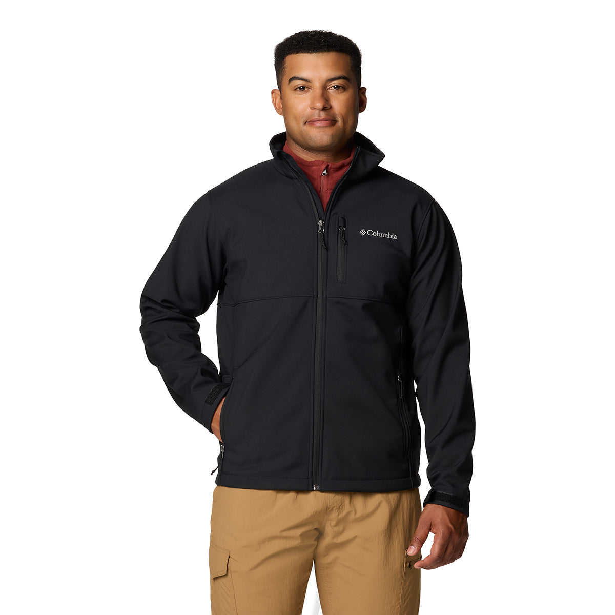 Chaqueta Ascender Soft Shell Omni-Shield Negro