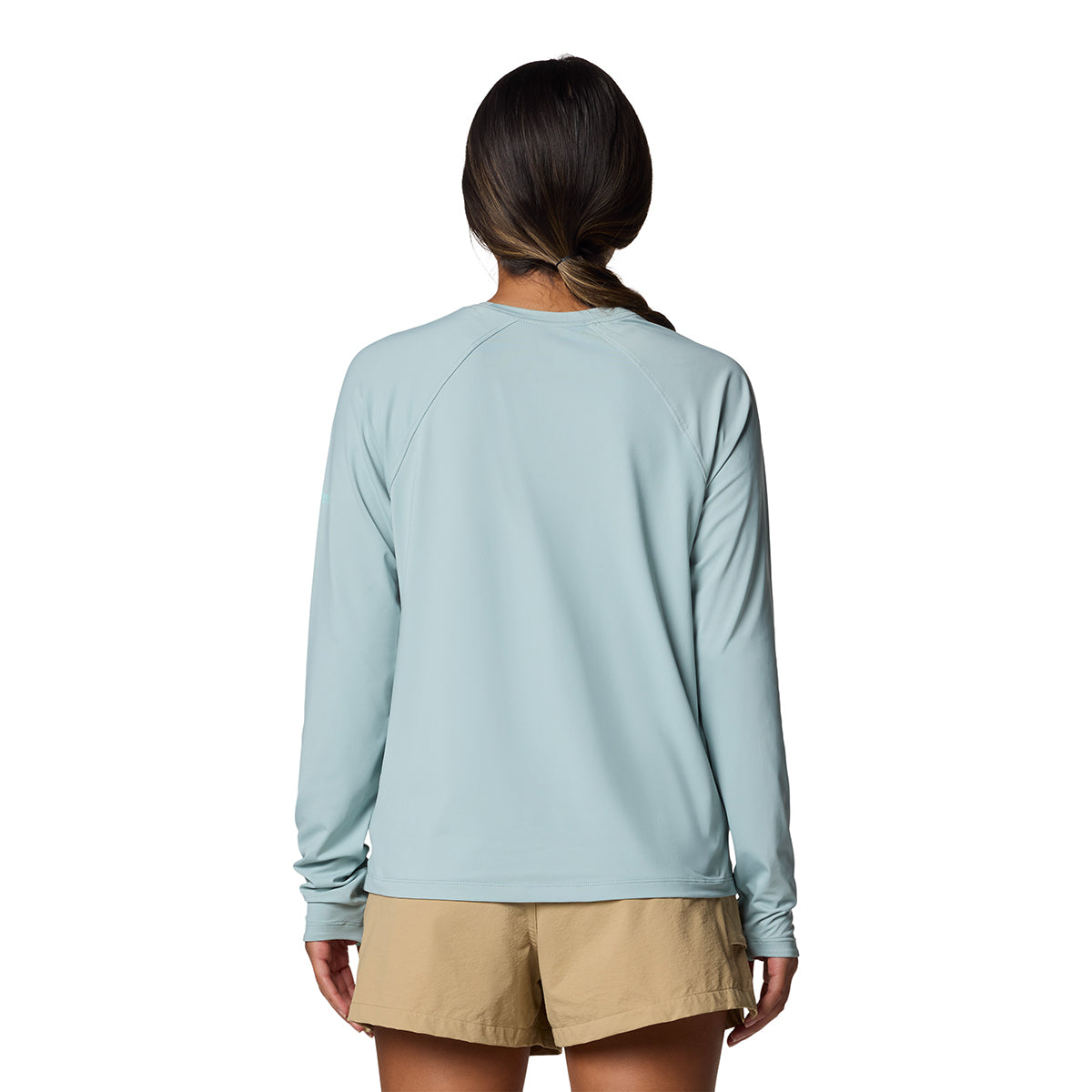 Remera Manga Larga Wild Cast Sun Shirt Omni-Wick Azul