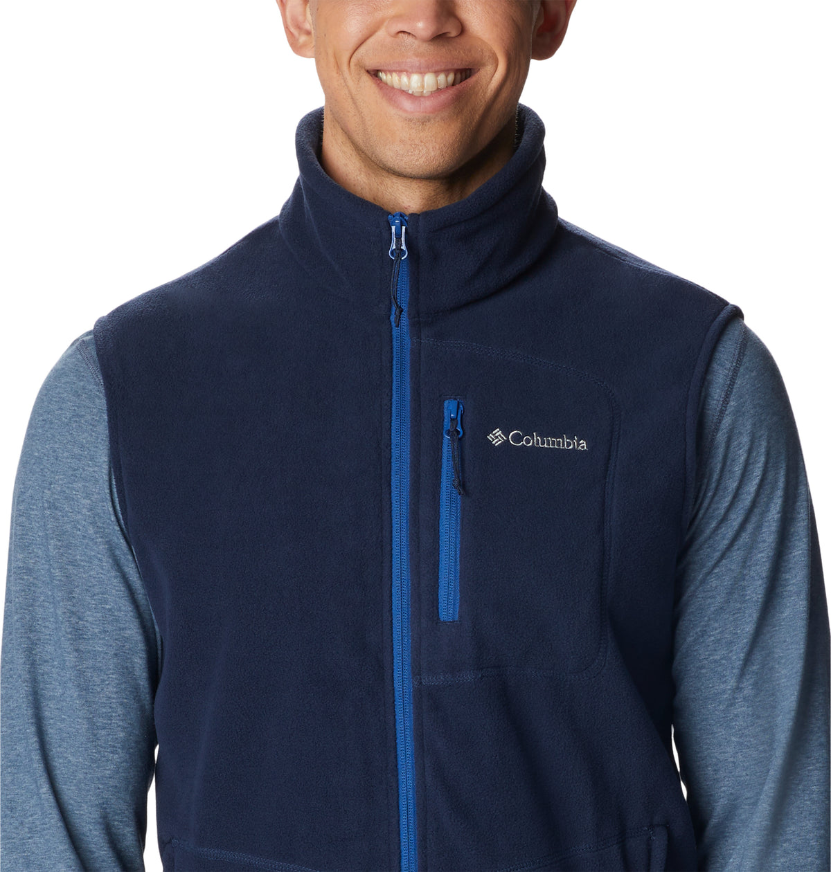 Chaleco Fast Trek Flc Vst  Azul Marino