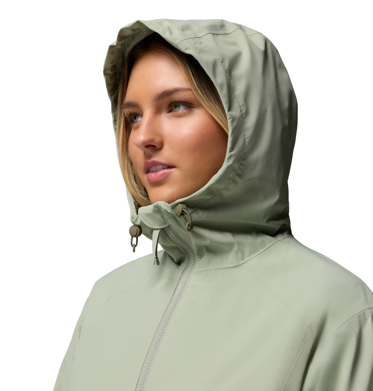 Impermeable Blossom Park Rain Omni-Tech Verde