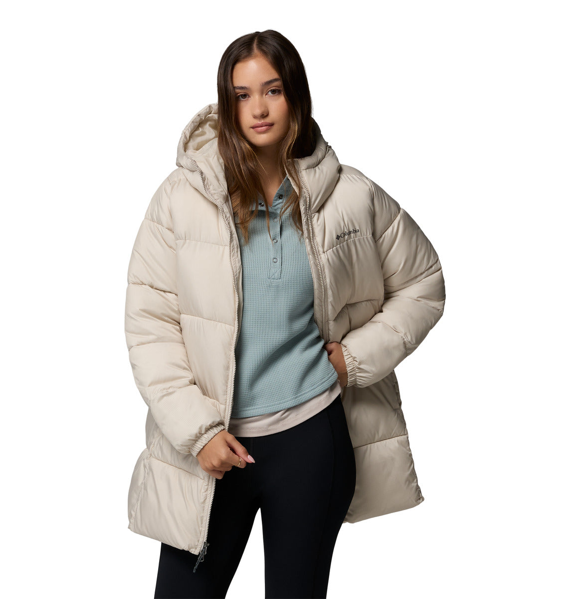 Chaqueta Puffect Ii Mid Hood Omni-Shield Gris