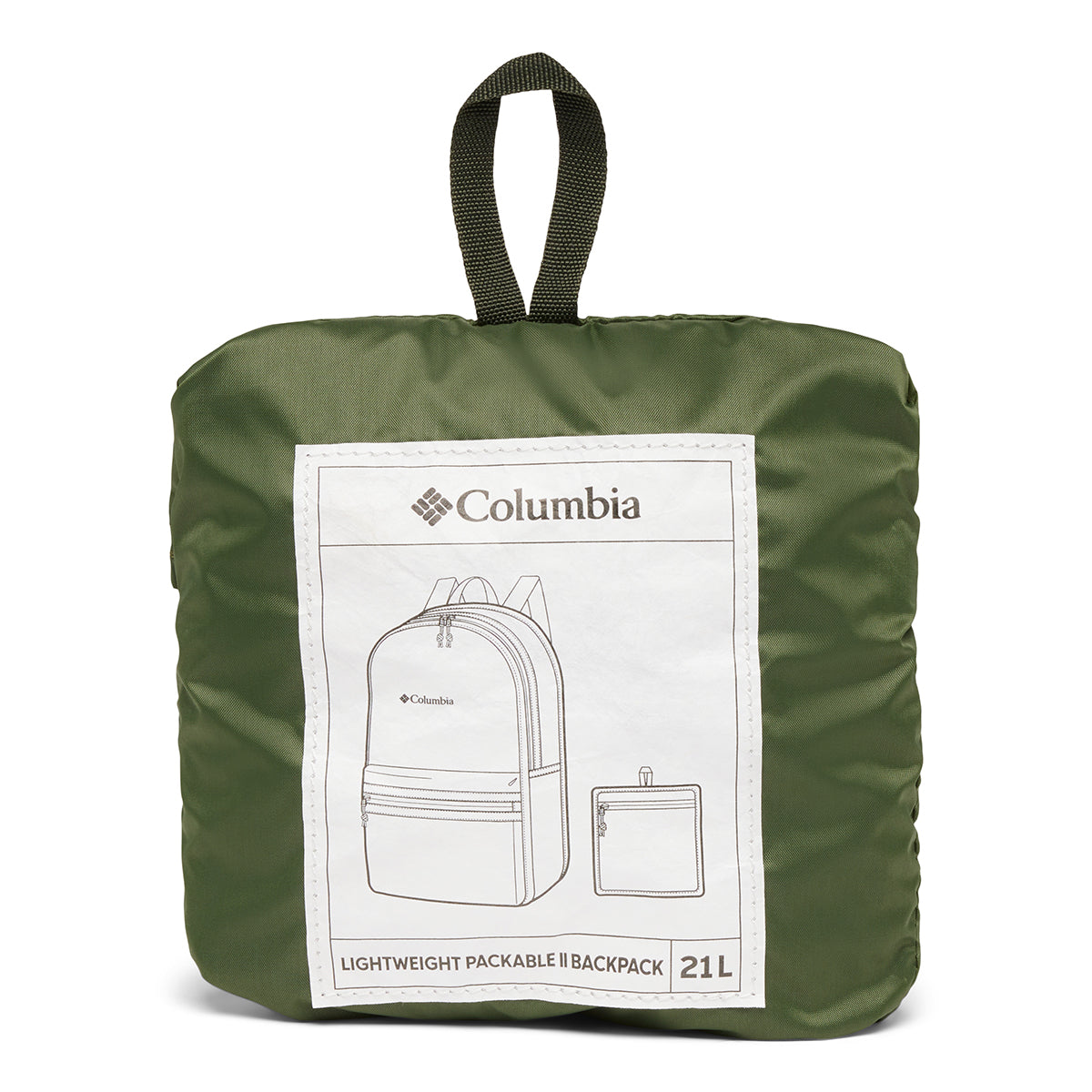 Mochila Lightweight Packable  Verde