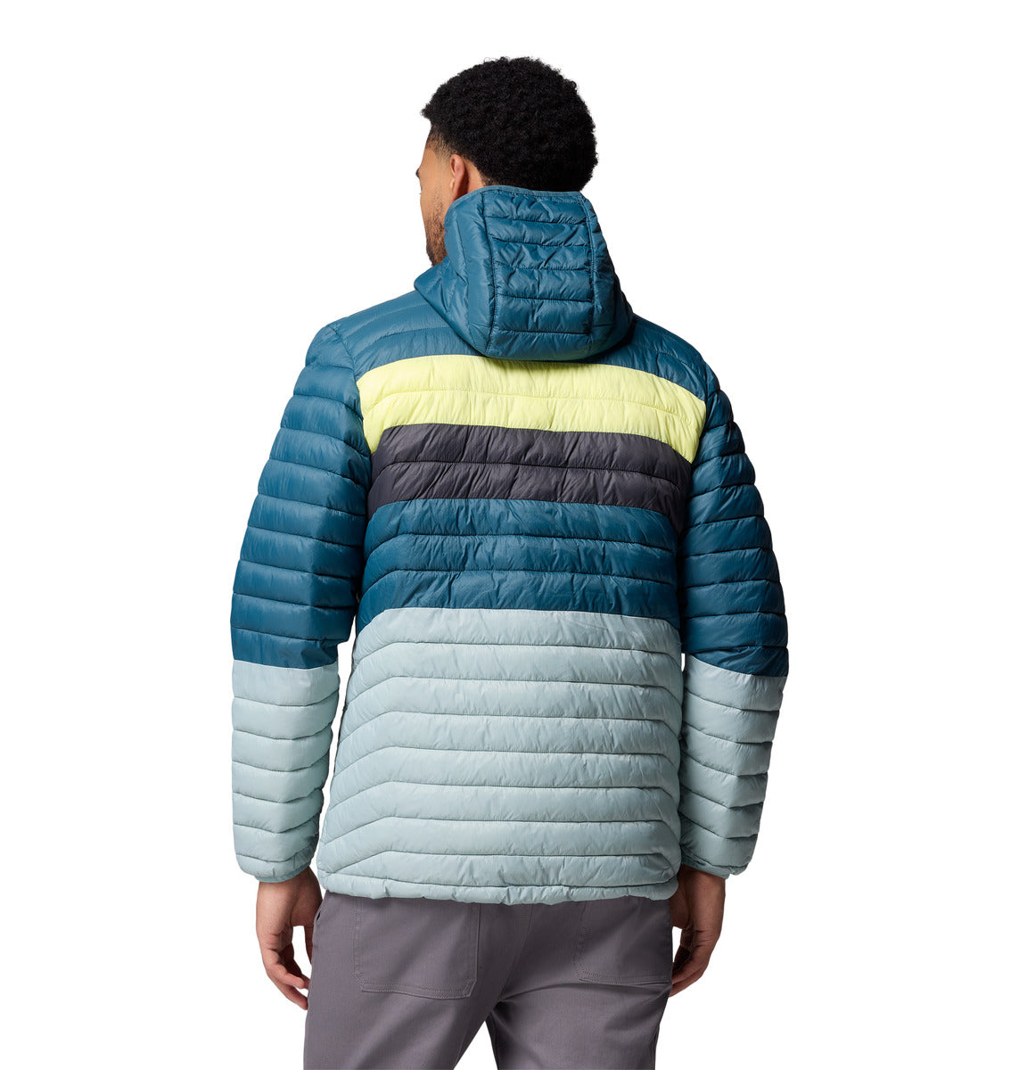 Campera Powder Pass Hooded Omni-Shield Azul