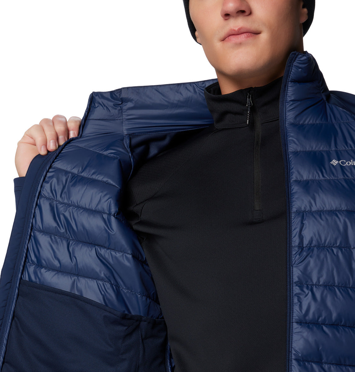 Chaqueta Columbia Tech Softsh Omni-Shield Azul Marino