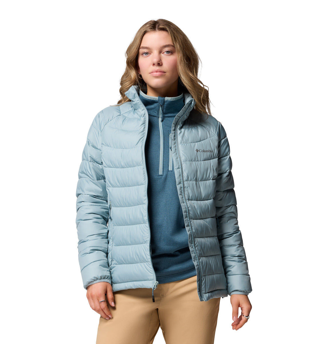 Chaqueta Powder Lite Ii Fz Jk Omni-Heat Azul