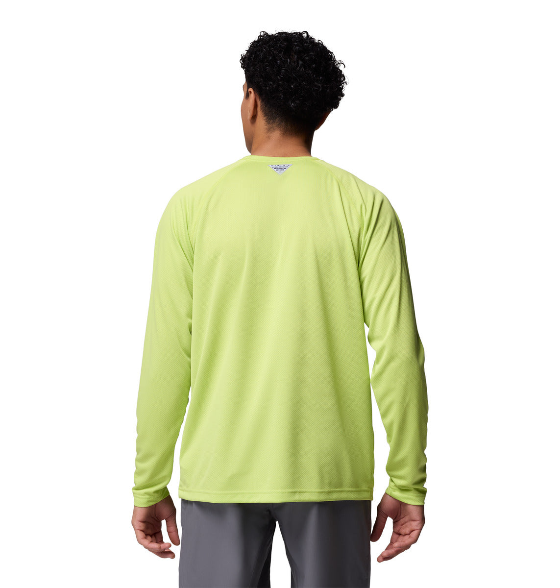 Remera Pfg Solar Stream Ls Omni-Wick Verde