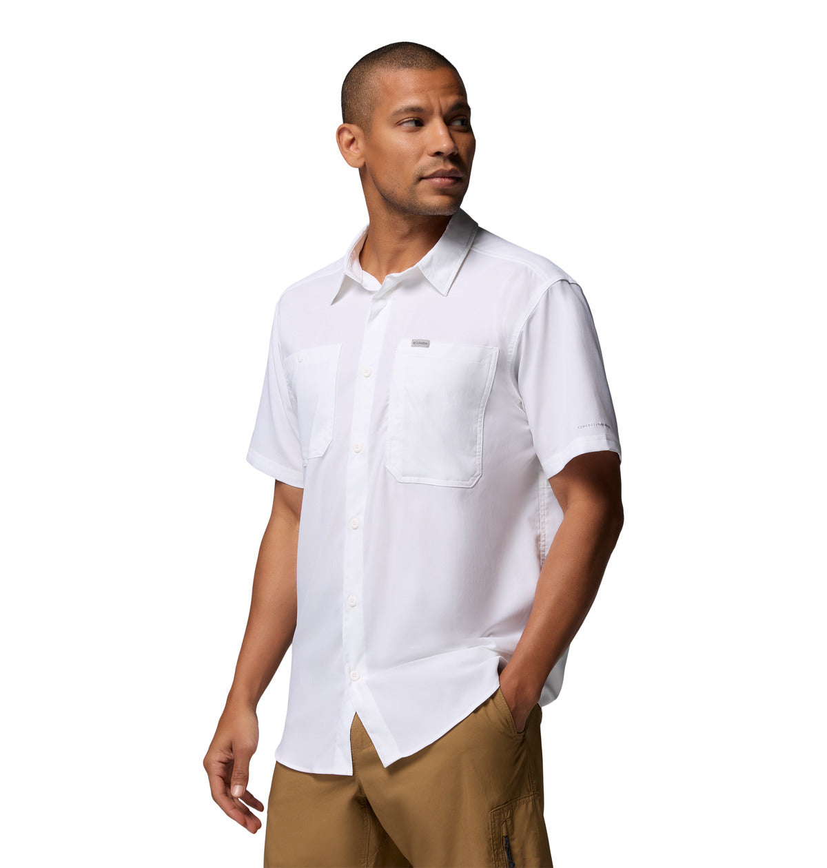 Remera Silver Ridge Ii Ss Omni-Shade Blanco